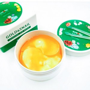 Гидрогелевые патчи с золотом и улиточным муцином EYENLIP Gold and Snail Eye Patch - 60 шт