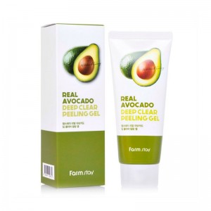Пилинг-гель с экстрактом авокадо FarmStay Real Avocado Deep Clear Peeling Gel 100мл
