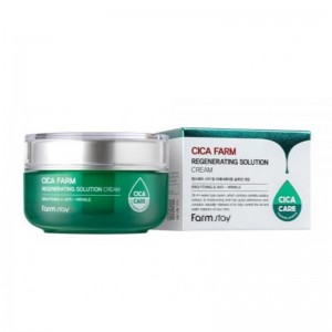 Восстанавливающий крем с центеллой FARMSTAY Cica Farm Regenerating Solution Cream 50мл