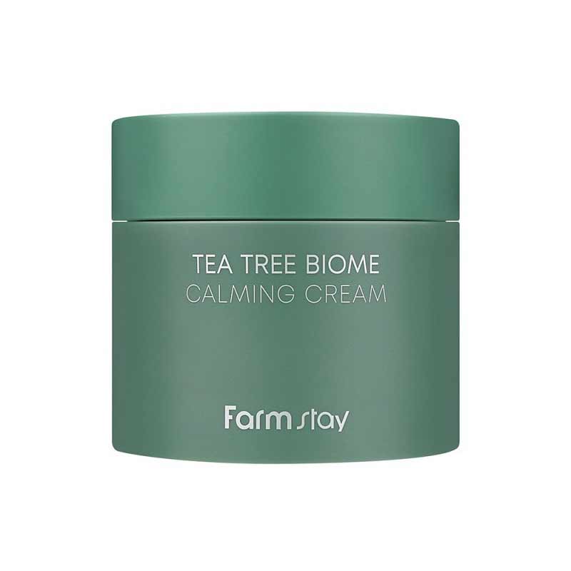Успокаивающий крем FARMSTAY Tea Tree Biome Calming Cream 80мл Успокаивающий крем FARMSTAY Tea Tree Biome Calming Cream 80мл