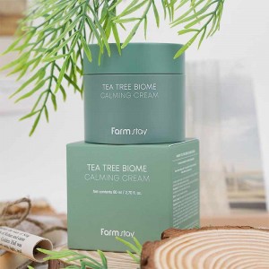 Успокаивающий крем FARMSTAY Tea Tree Biome Calming Cream 80мл