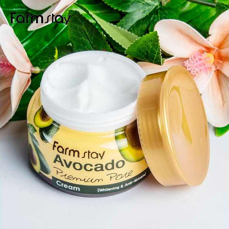 Антивозрастной крем с авокадо FarmStay Avocado Premium Pore Cream 100гр