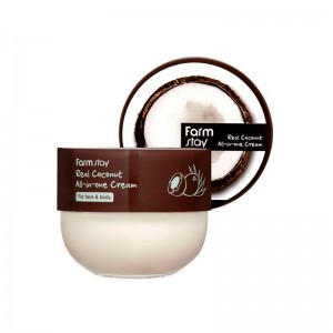 Многофункциональный крем с кокосом FarmStay Real Coconut All-in-one Cream 300мл  