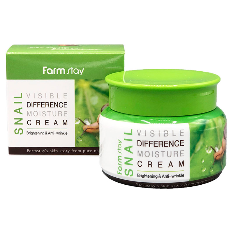 Увлажняющий крем с улиточным муцином FarmStay Snail Visible Difference Moisture Cream - 100 мл