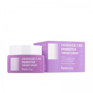 Антивозрастной крем с пробиотиками FarmStay Dermacube Probiotics Therapy Cream 50мл