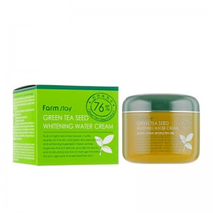 Увлажняющий осветляющий крем для лица FarmStay Green Tea Seed Whitening Water Cream 100 мл