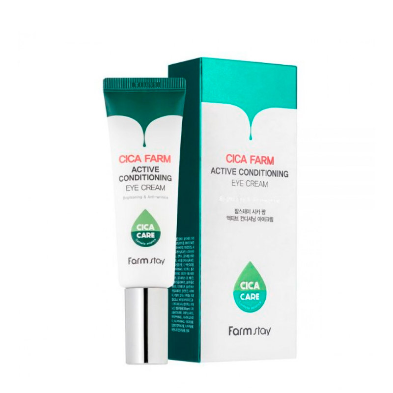 Восстанавливающий крем для век FarmStay Cica Farm Active Conditioning Eye Cream 50 мл