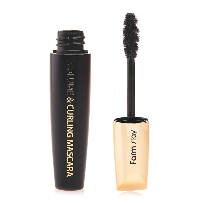 Тушь для объема и подкручивающая для ресниц FarmStay Volume Curling Mascara 12 мл