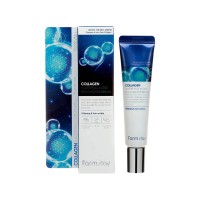 Увлажняющая сыворотка-роллер с коллагеном для кожи вокруг глаз FARMSTAY Collagen Water Full Moist Rolling Eye Serum 25мл