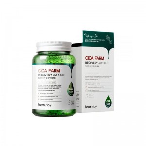 Сыворотка с центеллой азиатской FARMSTAY Cica Farm Recovery Ampoule 250 мл