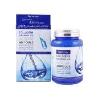 Сыворотка с гиалуроновой кислотой FARM STAY All In One Collagen and Hyaluronic Ampoule - 250 мл
