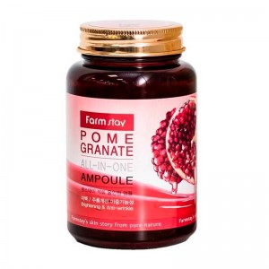 Ампульная сыворотка для лица с экстрактом граната FARMSTAY Pomegranate All-In One Ampoule 250мл