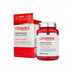 Ампульная сыворотка с керамидами FARMSTAY Ceramide Firming Facial Energy Ampoule 250мл