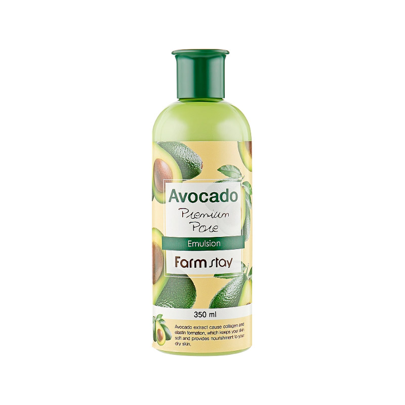 Питательная эмульсия с авокадо FarmStay Avocado Premium Pore Emulsion 350 мл Питательная эмульсия с авокадо FarmStay Avocado Premium Pore Emulsion 350 мл