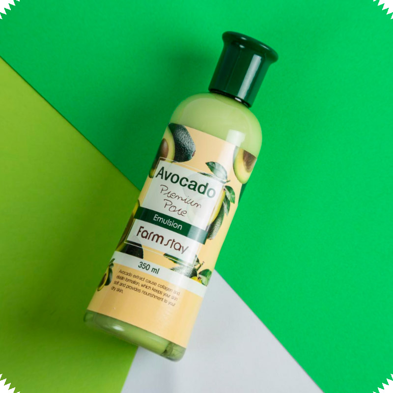 Питательная эмульсия с авокадо FarmStay Avocado Premium Pore Emulsion 350 мл