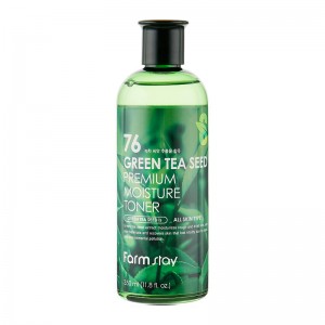 Тонер увлажняющий с семенами зеленого чая FarmStay Green Tea Seed Premium Moisture Toner 350мл