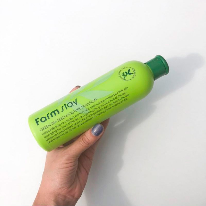 Увлажняющая эмульсия FarmStay Green Tea Seed Moisture Emulsion купить в ...