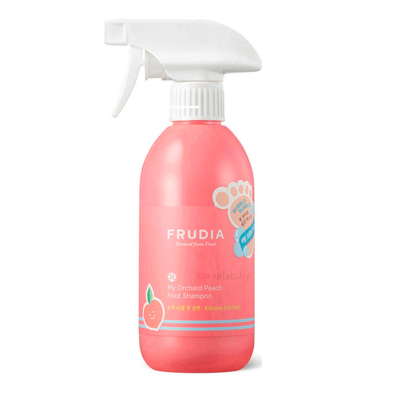 Шампунь для ног с ароматом персика FRUDIA My Orchard Peach Foot Shampoo 390мл Шампунь для ног с ароматом персика FRUDIA My Orchard Peach Foot Shampoo 390мл