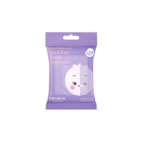 Мицеллярные диски для снятия стойкого макияжа с глаз и губ FRUDIA Lip Eye Point Remover 30 шт