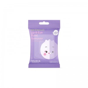 Мицеллярные диски для снятия стойкого макияжа с глаз и губ FRUDIA Lip Eye Point Remover 30 шт