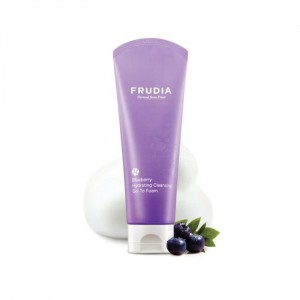 Увлажняющая пенка для умывания FRUDIA Blueberry Hydrating Cleansing Gel To Foam - 145 мл