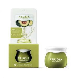 Миниатюра восстанавливающего крема для лица FRUDIA Avocado Relief Cream - 10 мл