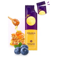Питательная ночная маска для лица FRUDIA Blueberry Honey Overnight Mask - 5 мл