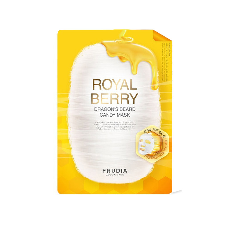 Тканевая маска для лица FRUDIA Royal Berry Dragon’s Beard Candy Mask  27 мл