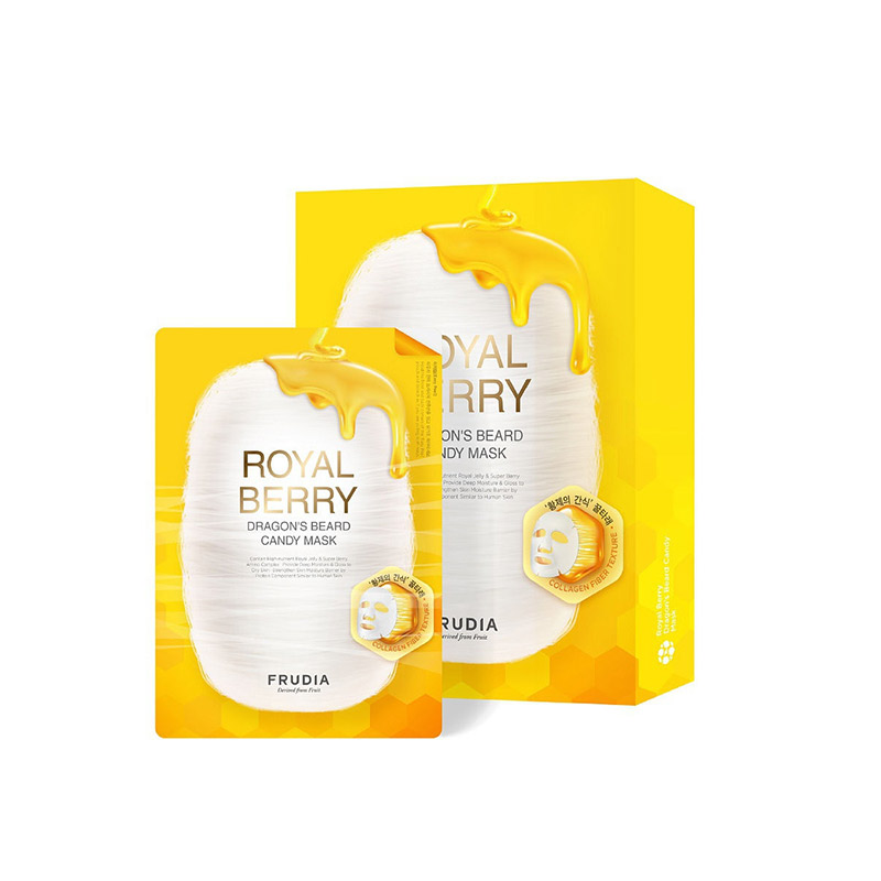 Тканевая маска для лица FRUDIA Royal Berry Dragon’s Beard Candy Mask  27 мл