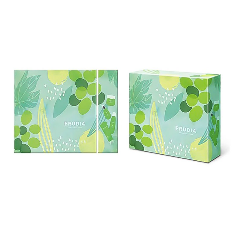 Набор средств с себорегулирующим действием с виноградом FRUDIA Green Grape Set