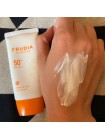 Солнцезащитная крем-основа FRUDIA Tone Up Base Sun Cream SPF50+ PA+++ - 50 мл Солнцезащитная крем-основа FRUDIA Tone Up Base Sun Cream SPF50+ PA+++ - 50 мл