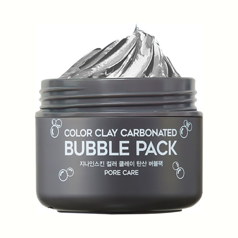 Кислородная очищающая маска G9 SKIN Color Clay Carbonated Bubble Pack - 100 мл Кислородная очищающая маска G9 SKIN Color Clay Carbonated Bubble Pack - 100 мл