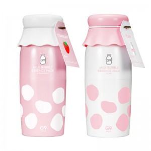 Пузырьковая маска с молочными протеинами G9SKIN Milk Bubble Essence Pack 50 мл
