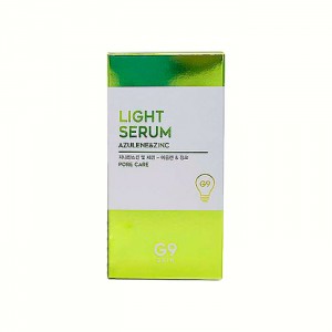 Сыворотка для контроля жирности и сужения пор G9SKIN Light Serum Azulene and Zinc - 50 мл