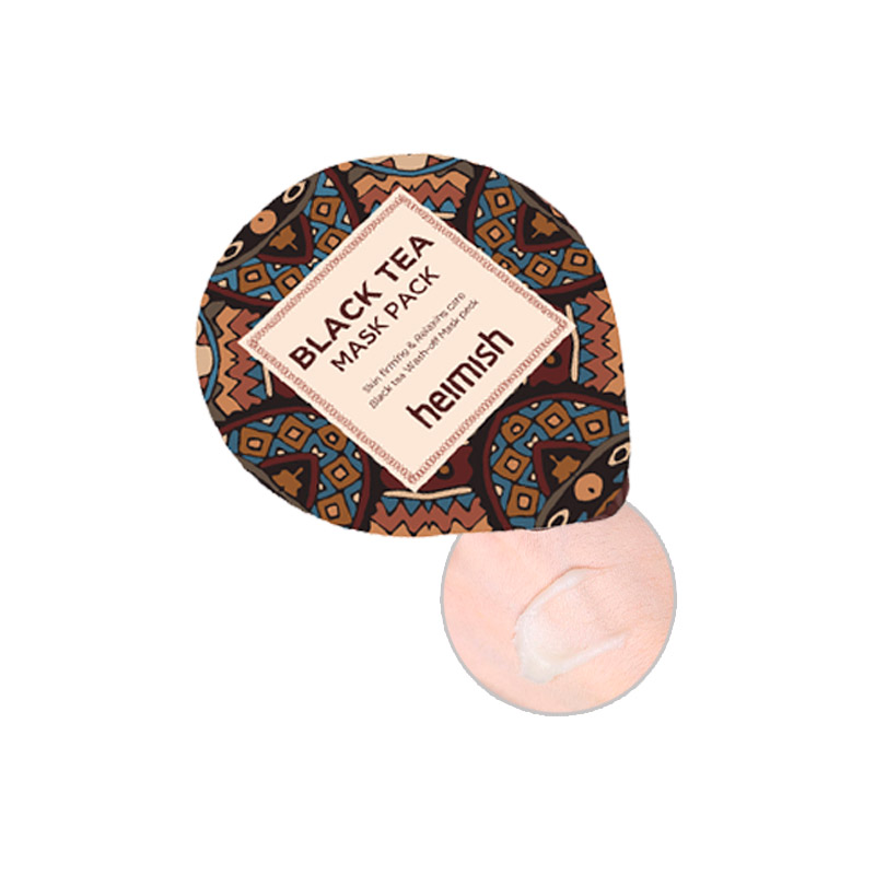 Миниатюра маски против отеков Heimish Black Tea Mask Pack 5 мл