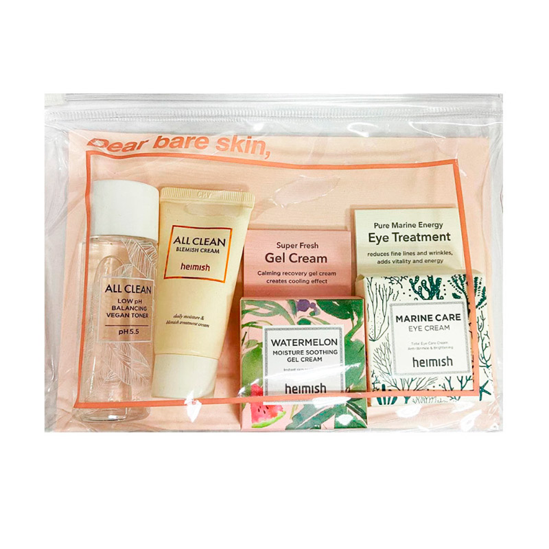 Набор миниатюр для лица Heimish All Clean Mini Kit 4