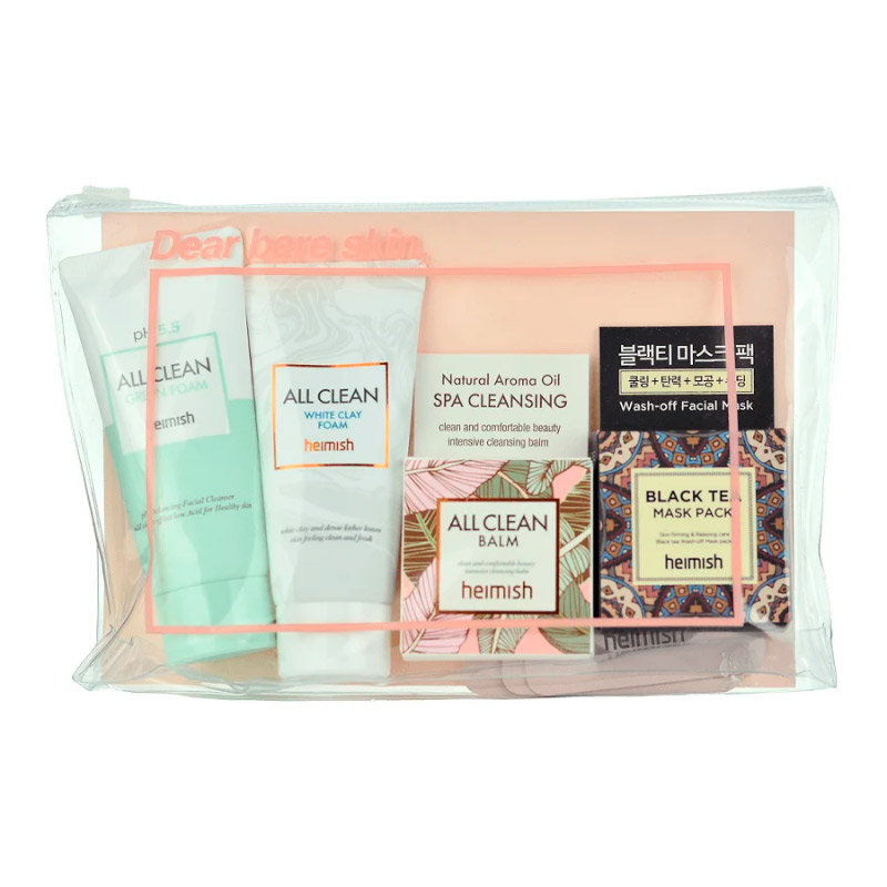 Набор миниатюр для всех типов кожи Heimish All Clean Mini Kit 5