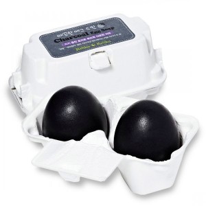 Мыло-маска для умывания с углем Holika Holika Charcoal Egg Soap - 50g*2