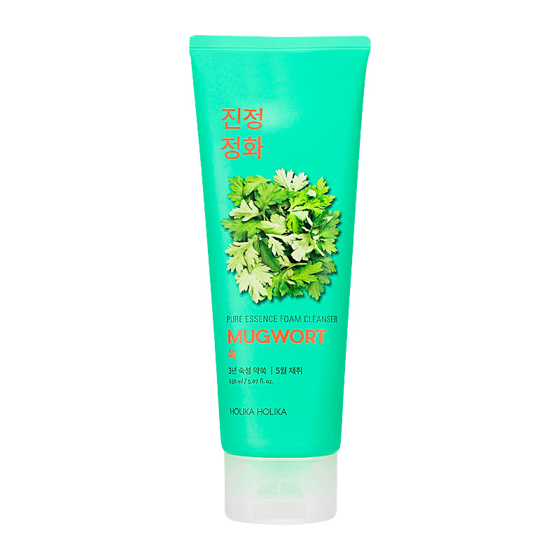 Очищающая пенка с полынью HOLIKA HOLIKA Pure Essence Mugwort Foam Cleanser 150ml Очищающая пенка с полынью HOLIKA HOLIKA Pure Essence Mugwort Foam Cleanser 150ml
