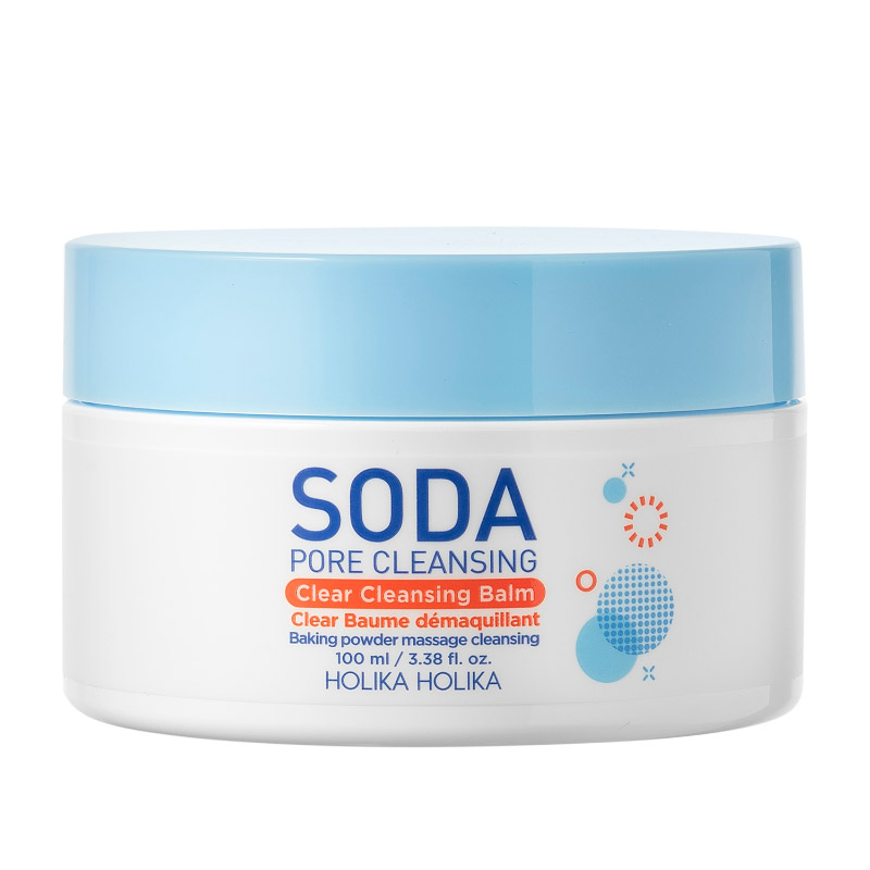 Очищающий бальзам для снятия макияжа Holika Holika Soda Pore Cleansing-Clear Cleansing Balm 100мл Очищающий бальзам для снятия макияжа Holika Holika Soda Pore Cleansing-Clear Cleansing Balm 100мл