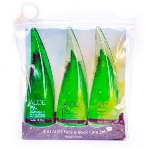 Набор для лица и тела Holika Holika Jeju Aloe Face and Body Care Set - 55ml*3