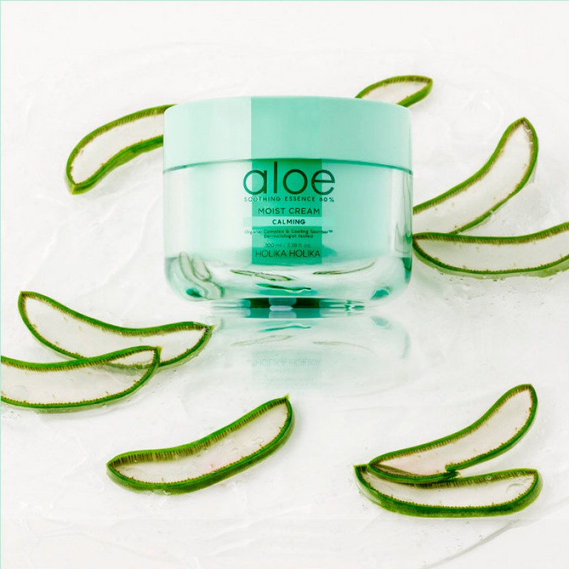 Крем с алоэ вера Holika Holika Aloe Essence Cream - купить в Минске