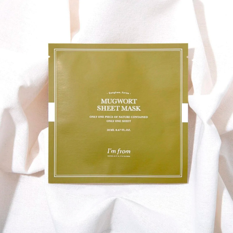 Тканевая маска с полынью I'm From Mugwort Sheet Mask 23мл