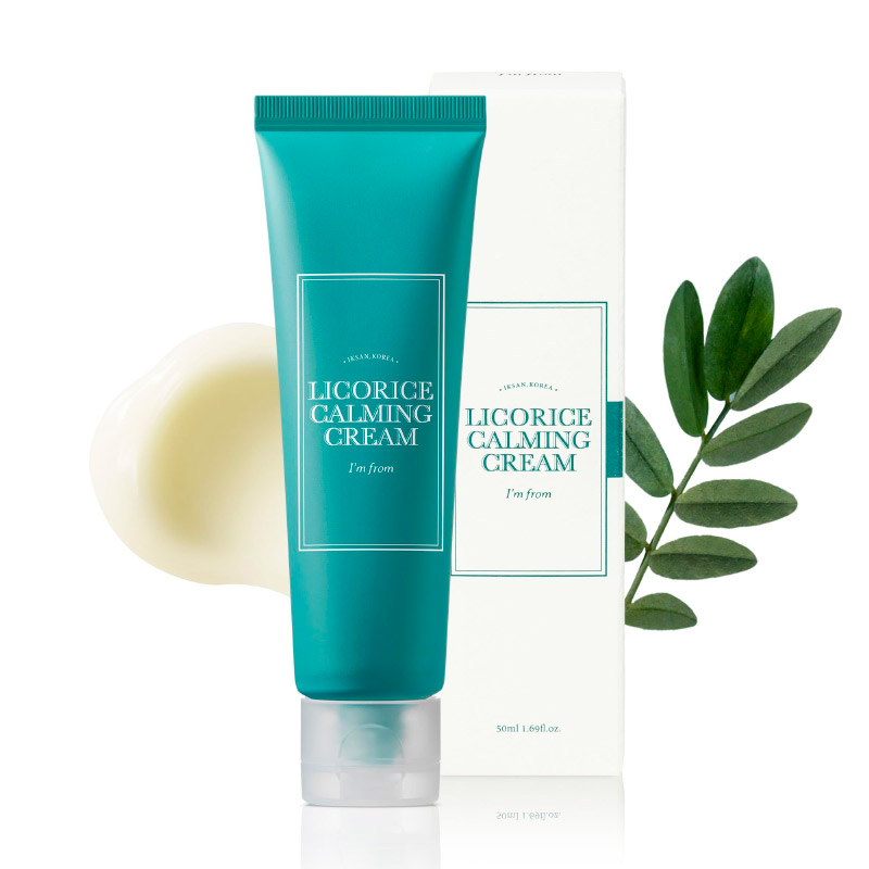 Успокаивающий крем с экстрактом солодки I'm From Licorice Calming Cream 50мл Успокаивающий крем с экстрактом солодки I'm From Licorice Calming Cream 50мл