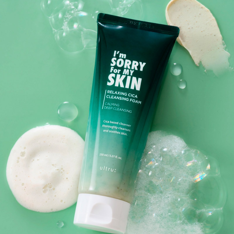 Очищающая пенка с центеллой Im Sorry For My Skin Relaxing Cica Cleansing Foam 150 мл