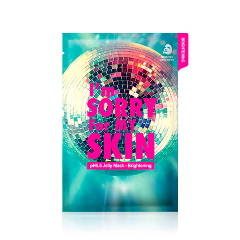 Тканевая маска для сияния кожи I'm Sorry for My Skin pH 5.5 Jelly Mask Brightening Disco 33мл Тканевая маска для сияния кожи I'm Sorry for My Skin pH 5.5 Jelly Mask Brightening Disco 33мл