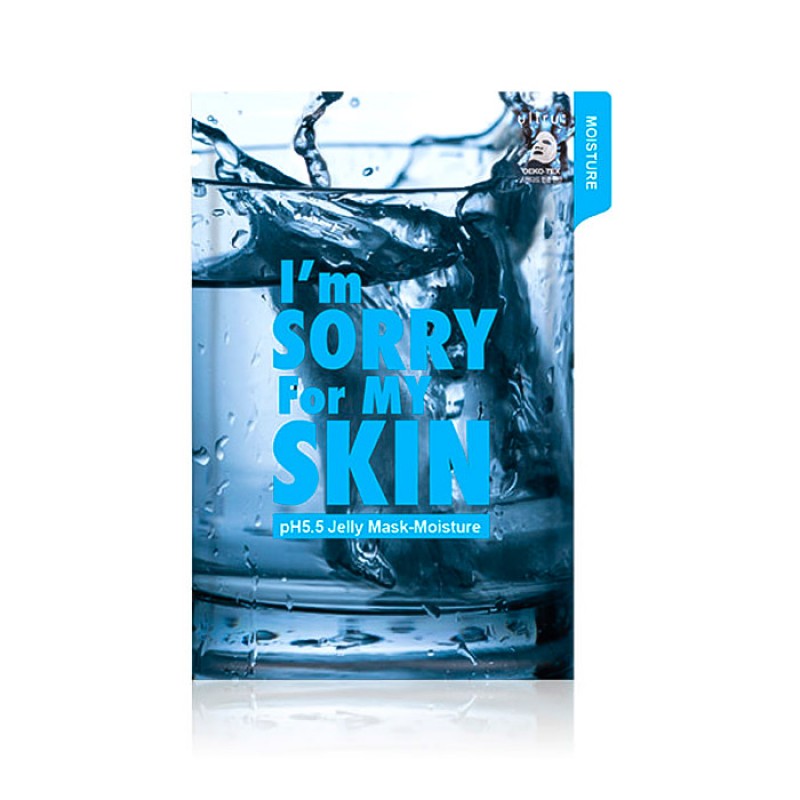 Ультраувлажняющая тканевая маска Im Sorry For My Skin pH5.5 Jelly Mask Moisture Water 33 мл Ультраувлажняющая тканевая маска Im Sorry For My Skin pH5.5 Jelly Mask Moisture Water 33 мл