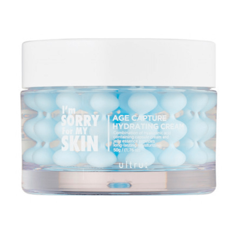 Увлажняющий капсульный крем ULTRU I'm Sorry For My Skin Age Capture Hydrating Cream 50мл Увлажняющий капсульный крем ULTRU I'm Sorry For My Skin Age Capture Hydrating Cream 50мл