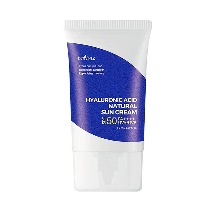 Минеральный солнцезащитный крем IsNtree Hyaluronic Acid Natural Sun Cream SPF50+ PA++++ 50 мл Минеральный солнцезащитный крем IsNtree Hyaluronic Acid Natural Sun Cream SPF50+ PA++++ 50 мл