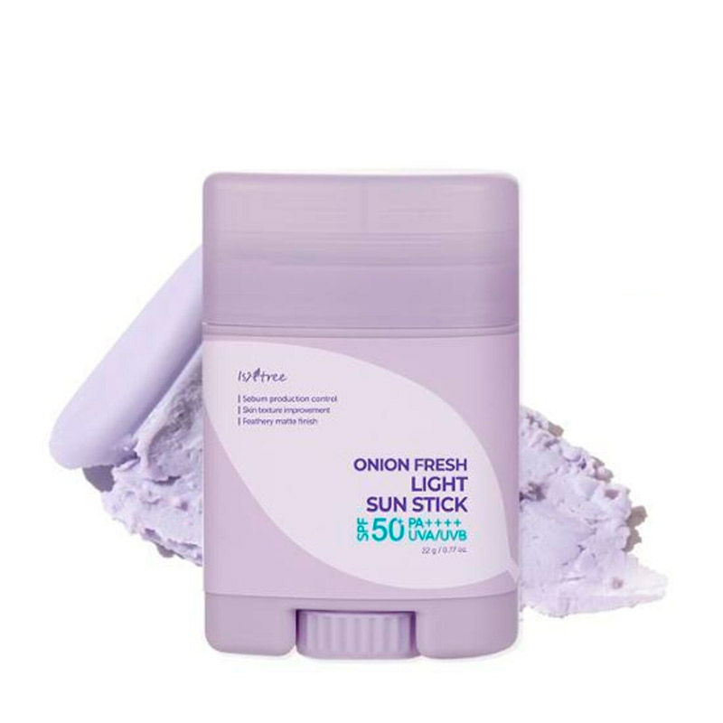 Солнцезащитный стик для проблемной кожи IsNtree Onion Fresh Light Sun Stick SPF50+ PA++++ 22гр Солнцезащитный стик для проблемной кожи IsNtree Onion Fresh Light Sun Stick SPF50+ PA++++ 22гр